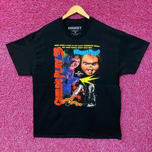 Chucky Childs Play 3 Wanna Play T-Shirt  XL